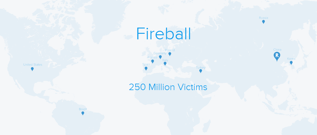 Επικίνδυνο adware με ονομασία ‘Fireball’ μολύνει 250 εκατομμύρια υπολογιστές